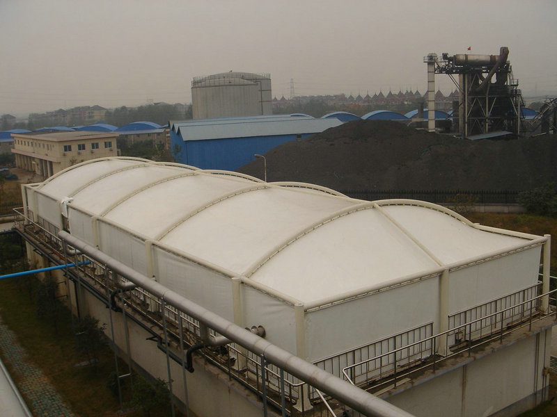 膜結(jié)構(gòu)污水池加蓋